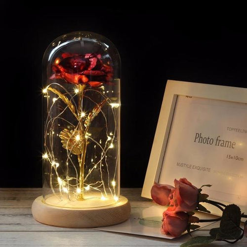 ENCHANTED LED ROSE – RED